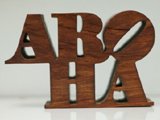 3D Acrylic Modeled Letters